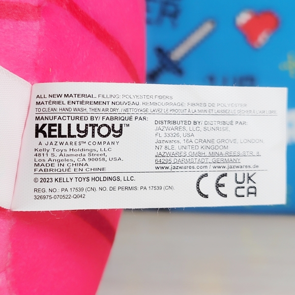 Squishmallow Elpha the Cupcake 8" UltraSoft Valentine's Day Toy Plush NWT - Picture 4 of 6